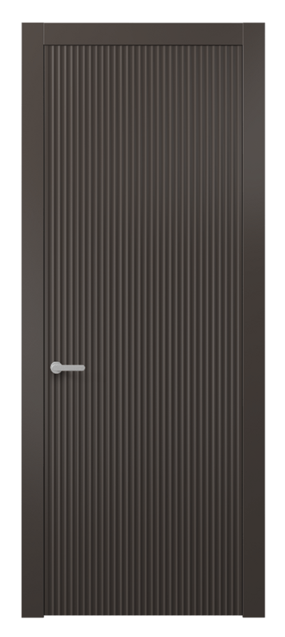 Дверь межкомнатная Альба АКП 8641 Матовый антрацит Гладкий компланарный наличник МАН Цена 53499 ₽ Наличники уже входят в базовый комплект. Фабрика дверей Волховец 8 (800) 551 43 19 Межкомнатная дверь Альба АКП 8641 Матовый антрацит Цена 53499 ₽ | Volhovec