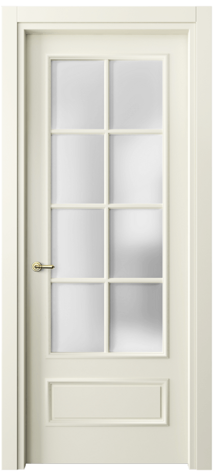 Дверь межкомнатная Париж 8112 Матовый молочно-белый Сатинированное стекло Гладкий наличник ММБ Цена 76999 ₽ Наличники уже входят в базовый комплект. Фабрика дверей Волховец 8 (800) 551 43 19 Межкомнатная дверь Париж 8112 Матовый молочно-белый Сатинированное стекло Цена 76999 ₽| Volhovec