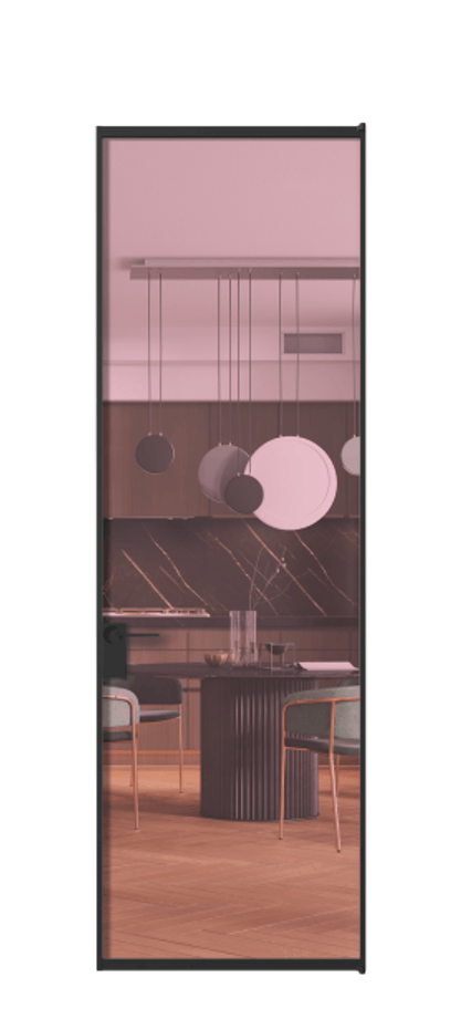 Алюминиевая дверь АЛПЛ040.01 Алюминий Черный Прозрачное розовое стекло, триплекс. Без короба чер Цена 115570 Стоимость комплекта двери включает: 1. Полотно (600/650/700/750/800/850/900/950*2000-2400 мм).
2. Короб
3. Комплект фурнитуры (2 торцевые петли и магнитный замок с ответной планкой). Фабрика дверей Волховец 8 (800) 551 43 19 Алюминиевая дверь АЛПЛ040.01 Алюминий Черный Прозрачное розовое стекло, триплекс Цена 115570 | Volhovec