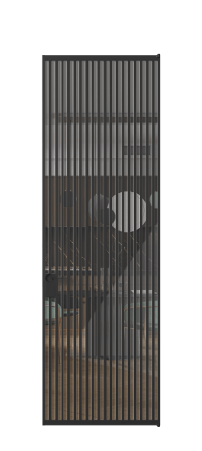 Алюминиевая дверь АЛПЛ040.06 Алюминий Черный Рефлективное прозрачное стекло "Стопсол", калёное. Без короба чер Цена 192770 Стоимость комплекта двери включает: 1. Полотно (600/650/700/750/800/850/900/950*2000-2400 мм).
2. Короб
3. Комплект фурнитуры (2 торцевые петли и магнитный замок с ответной планкой). Фабрика дверей Волховец 8 (800) 551 43 19 Алюминиевая дверь АЛПЛ040.06 Алюминий Черный Рефлективное прозрачное стекло "Стопсол", калёное Цена 192770 | Volhovec