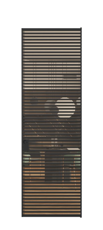 Алюминиевая дверь АЛПЛ040.07 Алюминий Черный Прозрачное оранжевое стекло, триплекс. Без короба чер Цена 186370 Стоимость комплекта двери включает: 1. Полотно (600/650/700/750/800/850/900/950*2000-2400 мм).
2. Короб
3. Комплект фурнитуры (2 торцевые петли и магнитный замок с ответной планкой). Фабрика дверей Волховец 8 (800) 551 43 19 Алюминиевая дверь АЛПЛ040.07 Алюминий Черный Прозрачное оранжевое стекло, триплекс Цена 186370 | Volhovec