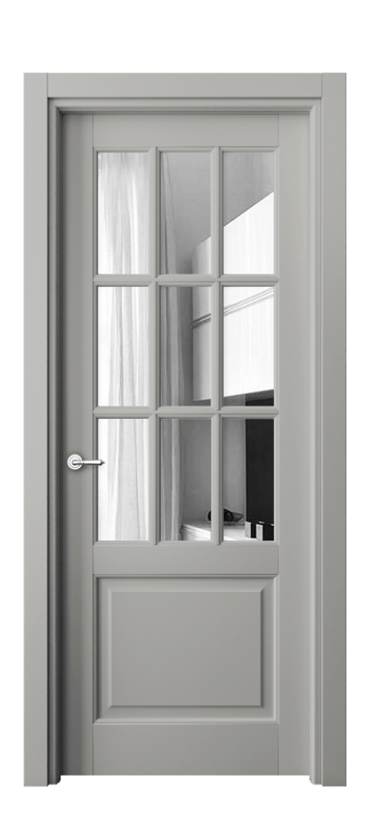 Дверь межкомнатная Тоскана Грильято 6312 Матовый нейтральный серый Двустороннее зеркало, триплекс Гладкий наличник МНСР Цена 114899 ₽ Наличники уже входят в базовый комплект. Фабрика дверей Волховец 8 (800) 551 43 19 Межкомнатная дверь Тоскана Грильято 6312 Матовый нейтральный серый Двустороннее зеркало, триплекс Цена 114899 ₽ | Volhovec