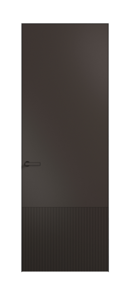 Межкомнатная дверь Вельвет 8202 Матовый антрацит. Цена 71470  | Volhovec