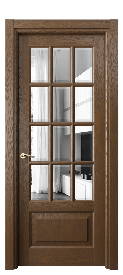 Дверь межкомнатная Лигнум 0728 Дуб королевский брашированный Двустороннее зеркало с фацетом, триплекс Гладкий наличник ДКР.Б Цена 178999 ₽ Наличники уже входят в базовый комплект. Фабрика дверей Волховец 8 (800) 551 43 19 Межкомнатная дверь Лигнум 0728 Дуб королевский брашированный Двустороннее зеркало с фацетом, триплекс Цена 178999 ₽ | Volhovec