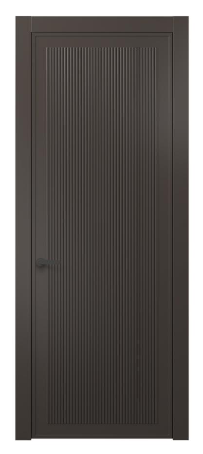 Дверь межкомнатная Дюна 8622 Матовый антрацит Гладкий компланарный наличник МАН Цена 47999 ₽ Наличники уже входят в базовый комплект. Фабрика дверей Волховец 8 (800) 551 43 19 Межкомнатная дверь Дюна 8622 Матовый антрацит Цена 47999 ₽ | Volhovec