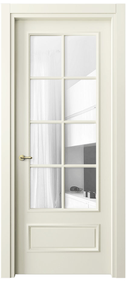 Дверь межкомнатная Париж 8112 Матовый молочно-белый Прозрачное стекло Гладкий наличник ММБ Цена 76999 ₽ Наличники уже входят в базовый комплект. Фабрика дверей Волховец 8 (800) 551 43 19 Межкомнатная дверь Париж 8112 Матовый молочно-белый Прозрачное стекло Цена 76999 ₽| Volhovec