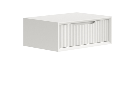 Мебель Тумба подвесная прикроватная Вельвет 1 ящик. Цвет Матовый тёплый серый. Материал Гладкая эмаль. Коллекция Тумба подвесная прикроватная Вельвет 1 ящик. Фото. Мебель Тумба подвесная прикроватная Вельвет 1 ящик. Цвет Матовый тёплый серый. Материал Гладкая эмаль. Коллекция Тумба подвесная прикроватная Вельвет 1 ящик. Картинка.