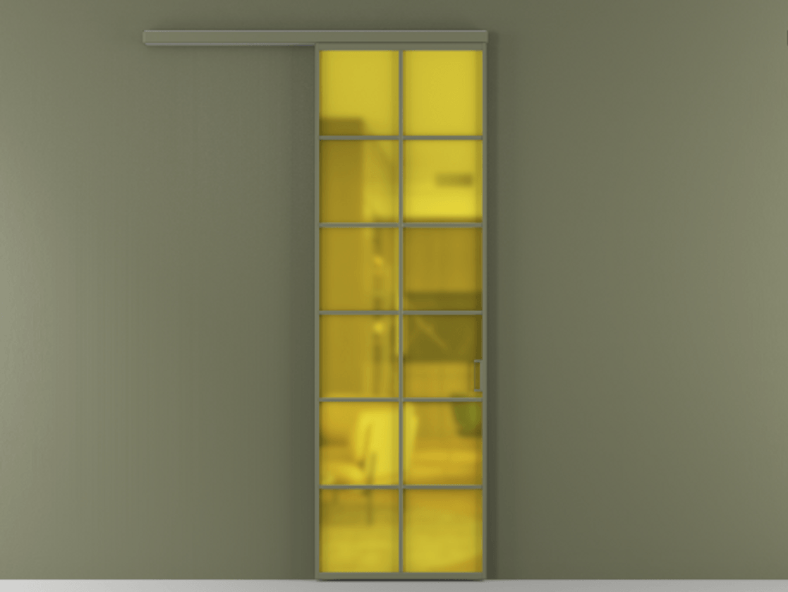 Перегородка Formato вдоль стены одностворчатая #VENDORCODE# #FURNISH# #GLASS# Цена #PRICE# #CURRENCY#  | Volhovec