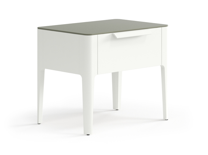 Мебель Тумба прикроватная Пьега 1 ящик. Цвет Матовый жемчужный. Материал Гладкая эмаль. Коллекция Тумба прикроватная Пьега 1 ящик. Фото. Мебель Тумба прикроватная Пьега 1 ящик. Цвет Матовый жемчужный. Материал Гладкая эмаль. Коллекция Тумба прикроватная Пьега 1 ящик. Картинка.