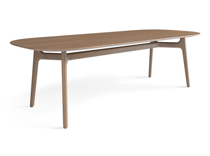 Мебель Стол Примо обеденный на 8 персон 250×105 см. Цвет Дуб туманный матовый. Материал Массив дуба матовый. Коллекция Стол Примо обеденный на 8 персон 250×105 см. Картинка.