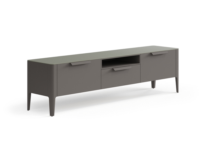 Мебель ТВ тумба Пьега. Цвет Матовый антрацит. Материал Гладкая эмаль. Коллекция ТВ тумба Пьега. Фото. Мебель ТВ тумба Пьега. Цвет Матовый антрацит. Материал Гладкая эмаль. Коллекция ТВ тумба Пьега. Картинка.