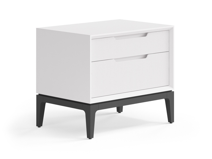 Мебель Тумба прикроватная Вельвет 2 ящика. Цвет Матовый пудровый белый. Материал Гладкая эмаль. Коллекция Тумба прикроватная Вельвет 2 ящика. Фото. Мебель Тумба прикроватная Вельвет 2 ящика. Цвет Матовый пудровый белый. Материал Гладкая эмаль. Коллекция Тумба прикроватная Вельвет 2 ящика. Картинка.