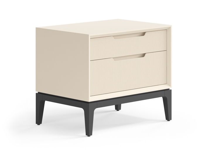 Мебель Тумба прикроватная Вельвет 2 ящика. Цвет Матовый светло-бежевый. Материал Гладкая эмаль. Коллекция Тумба прикроватная Вельвет 2 ящика. Фото. Мебель Тумба прикроватная Вельвет 2 ящика. Цвет Матовый светло-бежевый. Материал Гладкая эмаль. Коллекция Тумба прикроватная Вельвет 2 ящика. Картинка.