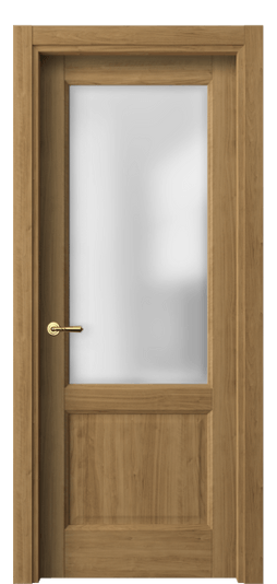 Дверь межкомнатная 1422 ГОР САТ. Цвет Грецкий орех. Материал Ламинатин. Коллекция Галант. Картинка.