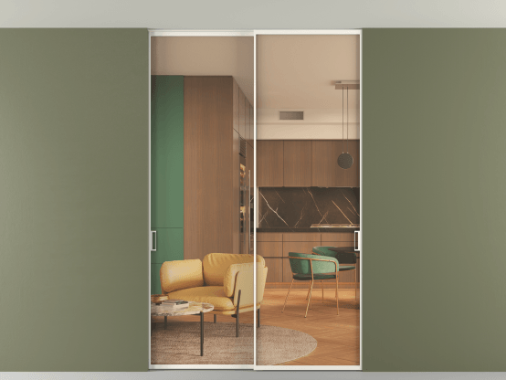 Алюминевая перегородка vn2_01 Алюминий пудровый белый Прозрачное оранжевое стекло, триплекс, 6мм. Цвет Алюминий пудровый белый. Материал Алюминий в эмали. Коллекция Перегородка Формато внутри проёма скрытое крепление в потолок 2 створки. Фото. Алюминевая перегородка vn2_01 Алюминий пудровый белый Прозрачное оранжевое стекло, триплекс, 6мм. Цвет Алюминий пудровый белый. Материал Алюминий в эмали. Коллекция Перегородка Формато внутри проёма скрытое крепление в потолок 2 створки. Картинка.