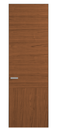 Дверь межкомнатная 0204 ОМДМР Орех медный матовый. Цвет Орех медный матовый рифт. Материал Радиальный шпон НатурВуд. Коллекция Рифт. Картинка.