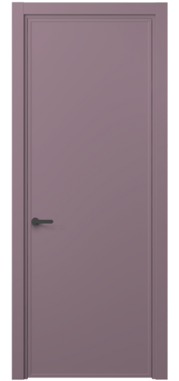 Дверь межкомнатная 8601 Пастельно-фиолетовый RAL 4009. Цвет RAL Пастельно-фиолетовый RAL 4009. Материал Гладкая эмаль. Коллекция Фрэйм. Картинка.
