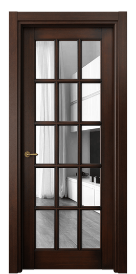 Межкомнатная дверь 6311 БТП Зеркало. Цвет Бук тёмный с патиной. Материал Массив бука с патиной. Коллекция Тоскана Грильято. Фото. Дверь межкомнатная 6311 БТП Зеркало. Цвет Бук тёмный с патиной. Материал Массив бука с патиной. Коллекция Тоскана Грильято. Картинка.