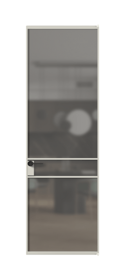 Межкомнатная дверь АЛПЛ040.02 АТСР Серый сатин триплекс. Цвет Алюминий тёплый серый. Материал Алюминий в эмали. Коллекция Формато. Фото. Дверь межкомнатная АЛПЛ040.02 АТСР Серый сатин триплекс. Цвет Алюминий тёплый серый. Материал Алюминий в эмали. Коллекция Формато. Картинка.