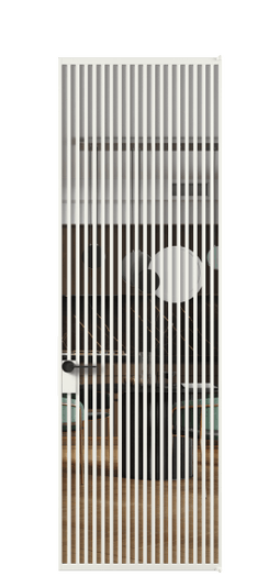 Межкомнатная дверь АЛПЛ040.06 АССР Crystalvision. Цвет Алюминий светло-серый. Материал Алюминий в эмали. Коллекция Формато. Фото. Дверь межкомнатная АЛПЛ040.06 АССР Crystalvision. Цвет Алюминий светло-серый. Материал Алюминий в эмали. Коллекция Формато. Картинка.