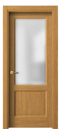 Дверь межкомнатная 1422 ВНД САТ. Цвет Ванильный дуб. Материал Ламинатин. Коллекция Галант. Картинка.