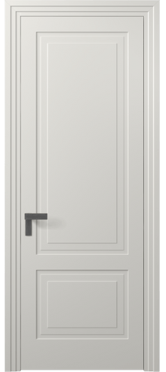Дверь межкомнатная 8351 МСР. Цвет Матовый серый. Материал Гладкая эмаль. Коллекция Рокка. Картинка.
