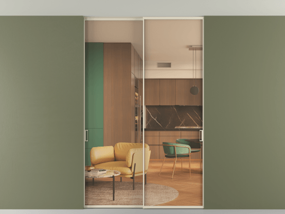 Алюминевая перегородка vn2_01 Алюминий бежево-серый Прозрачное оранжевое стекло, триплекс, 6мм. Цвет Алюминий бежево-серый. Материал Алюминий в эмали. Коллекция Перегородка Формато внутри проёма скрытое крепление в потолок 2 створки. Фото. Алюминевая перегородка vn2_01 Алюминий бежево-серый Прозрачное оранжевое стекло, триплекс, 6мм. Цвет Алюминий бежево-серый. Материал Алюминий в эмали. Коллекция Перегородка Формато внутри проёма скрытое крепление в потолок 2 створки. Картинка.