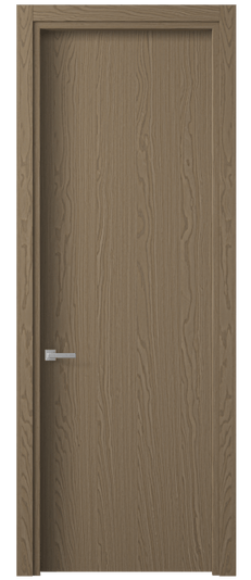 Дверь межкомнатная 0010 МШНДД. Цвет Дуб дымный матовый. Материал Мультишпон НатурВуд. Коллекция Планум. Картинка.