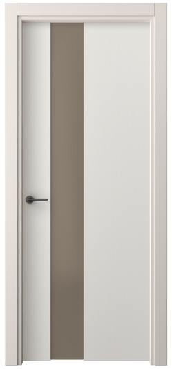 Межкомнатная дверь 4224 ПЭБЛ БР САТ. Цвет ПЭТ белоснежный. Материал ПЭТ. Коллекция Фридом. Фото. Дверь межкомнатная 4224 ПЭБЛ БР САТ. Цвет ПЭТ белоснежный. Материал ПЭТ. Коллекция Фридом. Картинка.