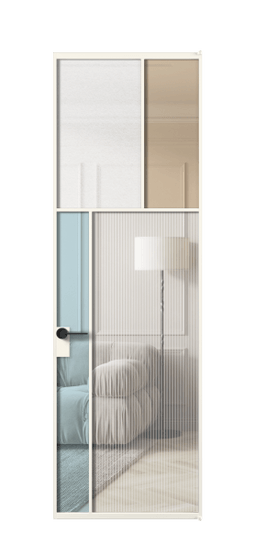 Межкомнатная дверь АЛПЛ041.22 АПБЛ 4 стекла. Цвет Алюминий пудровый белый. Материал Алюминий в эмали. Коллекция Мозаик. Фото. Дверь межкомнатная АЛПЛ041.22 АПБЛ 4 стекла. Цвет Алюминий пудровый белый. Материал Алюминий в эмали. Коллекция Мозаик. Картинка.