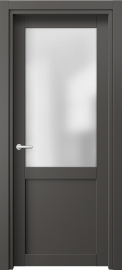 Межкомнатная дверь 2122 ПЭГФ САТ. Цвет ПЭТ графитовый. Материал ПЭТ. Коллекция Нео. Фото. Дверь межкомнатная 2122 ПЭГФ САТ. Цвет ПЭТ графитовый. Материал ПЭТ. Коллекция Нео. Картинка.
