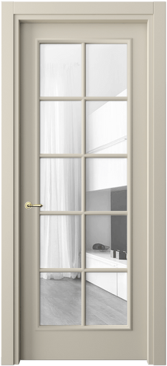 Межкомнатная дверь 8102 МБСР ПРОЗ. Цвет Матовый бежево-серый. Материал Гладкая эмаль. Коллекция Париж. Фото. Дверь межкомнатная 8102 МБСР ПРОЗ. Цвет Матовый бежево-серый. Материал Гладкая эмаль. Коллекция Париж. Картинка.