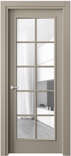 Межкомнатная дверь 8102 МБСК Прозрачное стекло. Цвет Матовый бисквитный. Материал Гладкая эмаль. Коллекция Париж. Фото. Дверь межкомнатная 8102 МБСК Прозрачное стекло. Цвет Матовый бисквитный. Материал Гладкая эмаль. Коллекция Париж. Картинка.