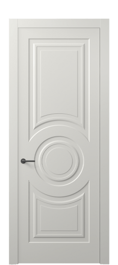 Дверь межкомнатная АКП 8461 МСР Матовый серый. Цвет Матовый серый. Материал Гладкая эмаль. Коллекция Маскот. Картинка.