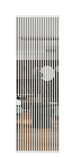Межкомнатная дверь АЛПЛ040.07 Crystalvision АБЛ. Цвет Алюминий белоснежный. Материал Алюминий в эмали. Коллекция Формато. Фото. Дверь межкомнатная АЛПЛ040.07 Crystalvision АБЛ. Цвет Алюминий белоснежный. Материал Алюминий в эмали. Коллекция Формато. Картинка.