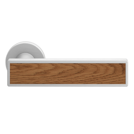 Ручки для дверей Ручка дверная Стессо. Цвет Матовый хром. Коллекция Стессо. Картинка.