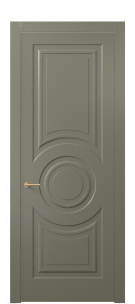 Дверь межкомнатная АКП 8461 МОТ Матовый оливковый тёмный. Цвет Матовый оливковый тёмный. Материал Гладкая эмаль. Коллекция Маскот. Картинка.