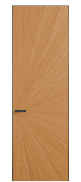 Дверь межкомнатная АКП 0206 ДМНМР Дуб миндальный матовый. Цвет Дуб миндальный матовый рифт. Материал Радиальный шпон НатурВуд. Коллекция Рифт. Картинка.