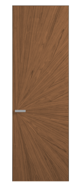 Дверь межкомнатная АКП 0206 ОУММР Орех умбра матовый. Цвет Орех умбра матовый рифт. Материал Радиальный шпон НатурВуд. Коллекция Рифт. Картинка.